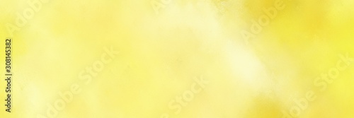abstract khaki, lemon chiffon and pastel orange colored diffuse painted banner background. can be used as texture, background element or wallpaper