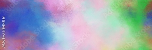 broadly painted banner texture background with silver, steel blue and light gray color. can be used as texture, background element or wallpaper