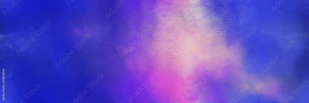 banner abstract diffuse texture background with dark slate blue, pastel violet and slate blue color. can be used as texture, background element or wallpaper