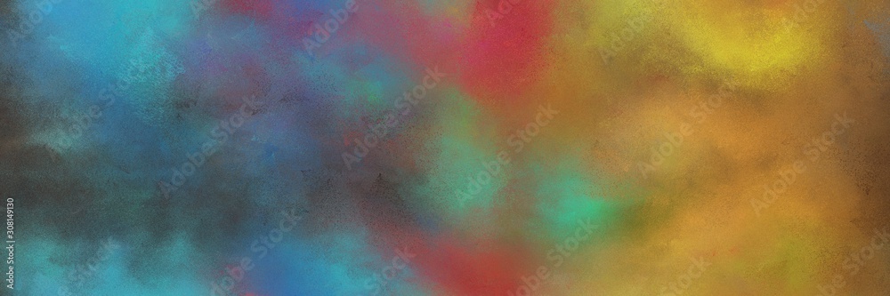abstract pastel brown, dim gray and peru colored diffuse painted banner background. can be used as texture, background element or wallpaper