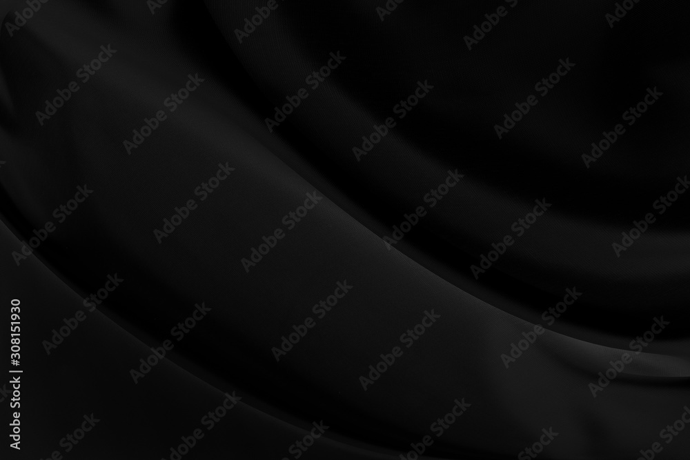 Black gray satin dark fabric texture luxurious shiny that is abstract silk cloth background with patterns soft waves blur beautiful. Black gray satin dark fabric texture luxurious shiny that is abstract silk cloth background with patterns soft waves blur beautiful.