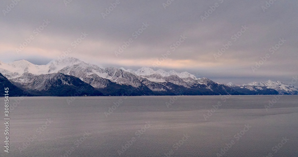 Views from Resurrection Bay Alaska 