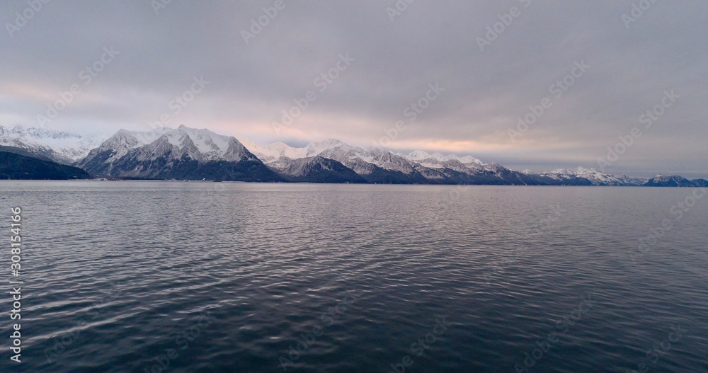 Views from Resurrection Bay Alaska 