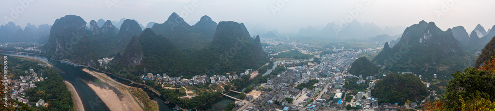 Karst Mountains in Guilin South China