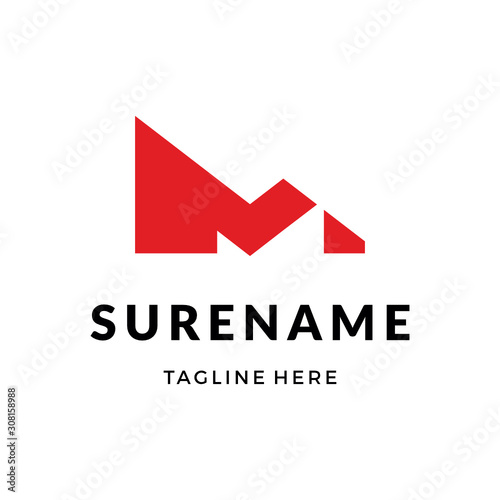 Free Download Initial letter M N typography logo design inspiration vector icon illustration custom logo design vector - GFXLoad