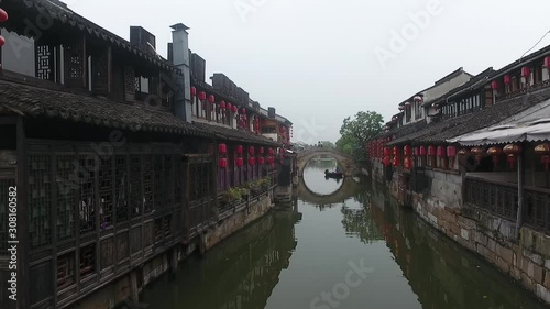 Scenery of Chinese water village