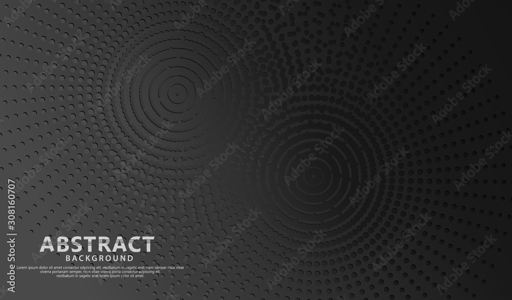 Abstract background with vector geometric illustration of dots halftone sliced shapes textured. Graphic design element. Abstract background with vector geometric illustration of dots halftone sliced shapes textured. Graphic design element.