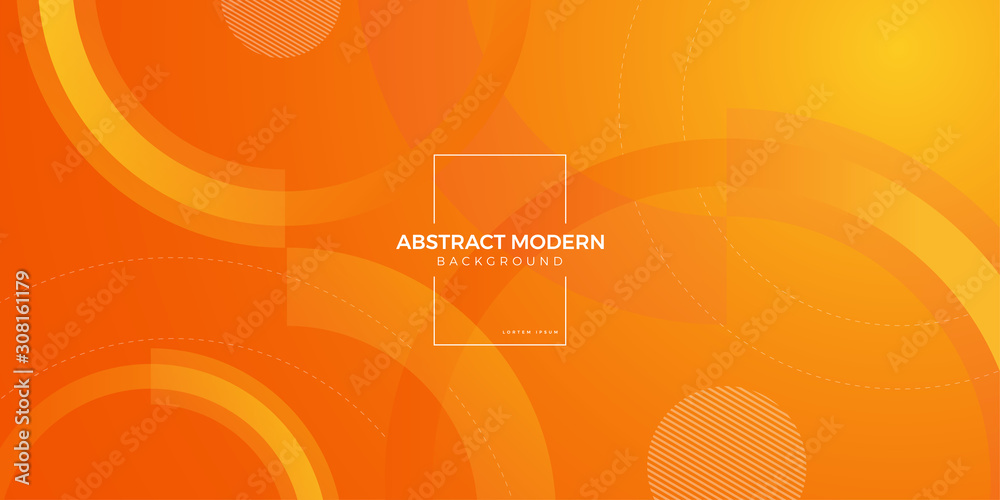 Fototapeta premium Abstract Creative geometric BAckground. Trendy gradient shapes composition for corporate business