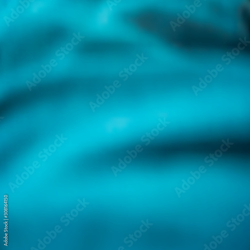 Blur blue jean silk fabric texture abstract background.
