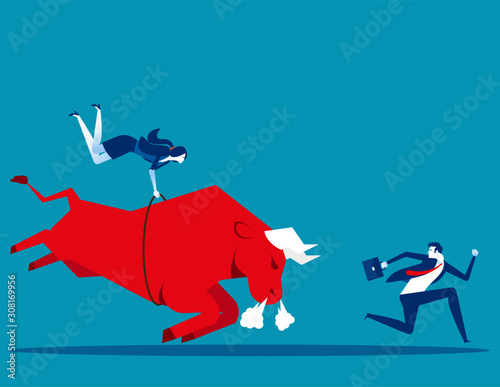 Inflation making any impact on savings and investments. Concept bsuiness inflation and tases vector illustration, Finance and Economy
