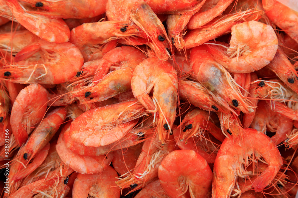 Dried shrimp prawn in traditional Chinese cuisine Dried shrimp prawn in traditional Chinese cuisine