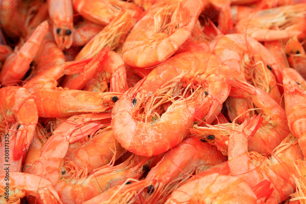 Dried shrimp prawn in traditional Chinese cuisine Dried shrimp prawn in traditional Chinese cuisine