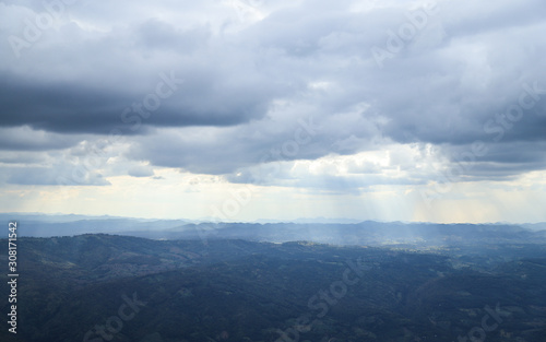 Nature sky in winter season  © Apiwat