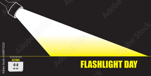 Postcard Flashlight Day