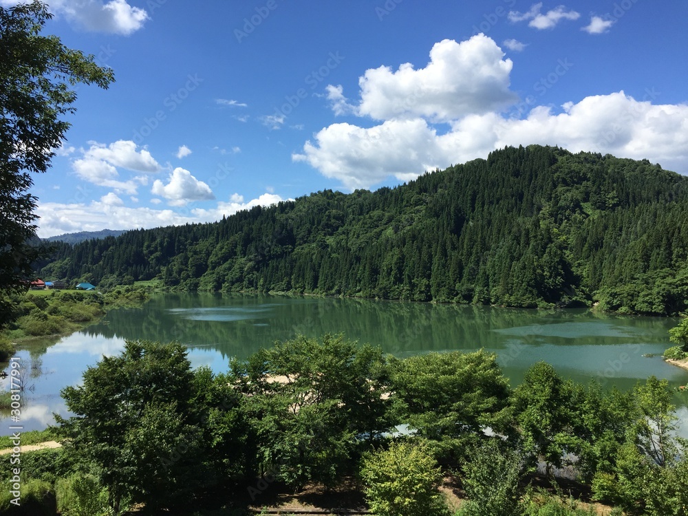 Summer view of Lake