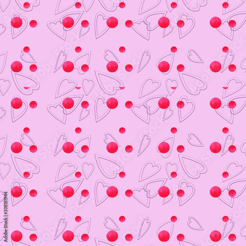 Abstract pink background print for decoration, packaging