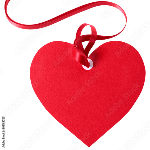 Valentine gift tag