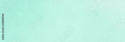 banner pale turquoise, powder blue and light cyan colored vintage abstract painted background with space for text or image. can be used as header or banner