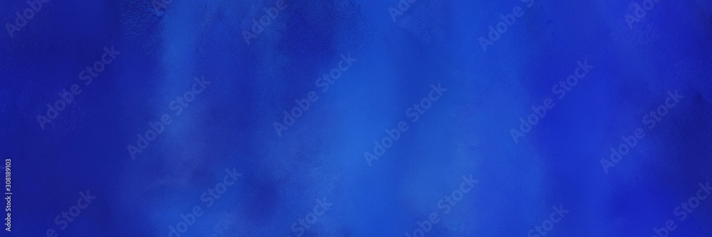 header strong blue, midnight blue and royal blue colored vintage abstract painted background with space for text or image. can be used as header or banner