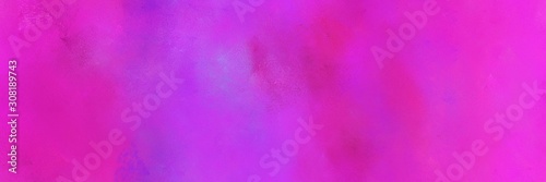 background texture. abstract painting background graphic with medium orchid, medium violet red and dark orchid colors and space for text or image. can be used as header or banner