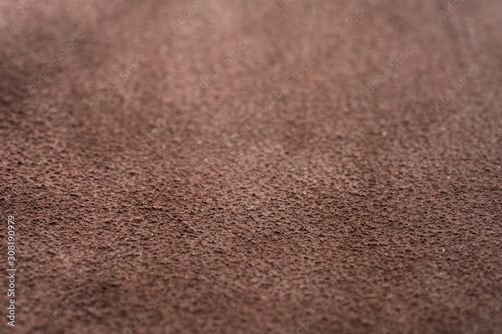 Back side of brown full grain leather background Back side of brown full grain leather background