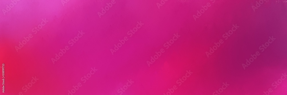 abstract painting background texture with medium violet red, dark moderate pink and neon fuchsia colors and space for text or image. can be used as header or banner