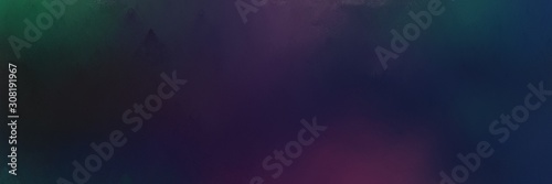 vintage abstract painted background with very dark blue, dark slate gray and old mauve colors and space for text or image. can be used as header or banner