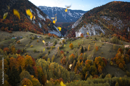 Beautiful landscape in the ...