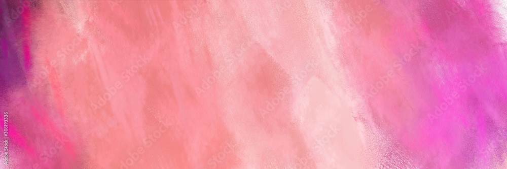 pastel magenta, moderate pink and pastel pink color background with space for text or image. vintage texture, distressed old textured painted design. can be used as header or banner