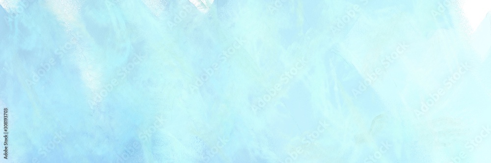 old color brushed vintage texture with pale turquoise, light cyan and light blue colors. distressed old textured background with space for text or image. can be used as header or banner