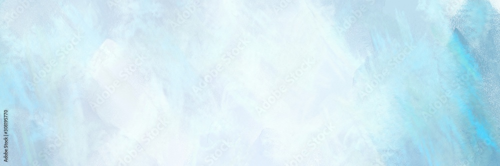 abstract painting background texture with lavender, light cyan and sky blue colors and space for text or image. can be used as header or banner