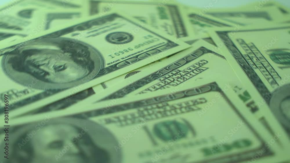 Grabbing Cash Money US Dollar Bills Grabbing Cash Money US Dollar Bills