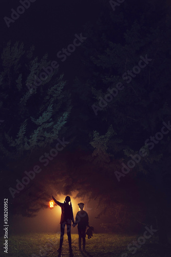Children in the forest © Rotso