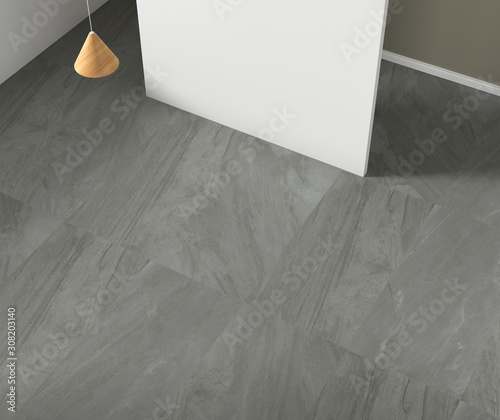 3D rendering of Simple Home Space