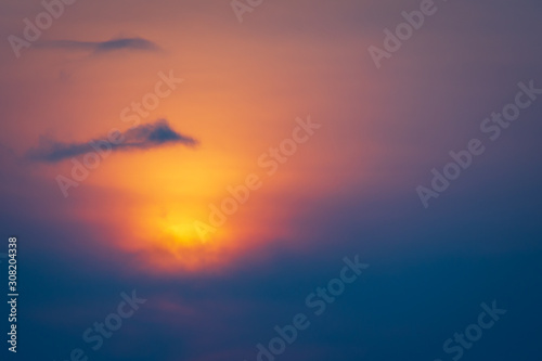 The sun through smokey haze © Andrew