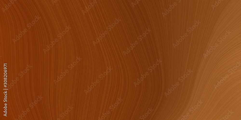 modern waves background design with saddle brown, chocolate and sienna color modern waves background design with saddle brown, chocolate and sienna color