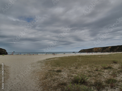 Pe  arronda beach in Asturias. Spain