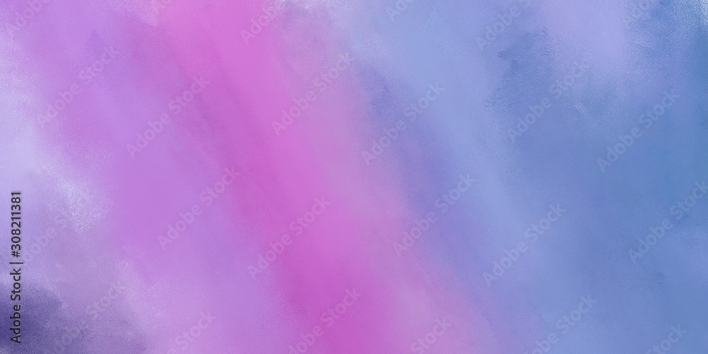 abstract painting background texture with light pastel purple, steel blue and corn flower blue colors and space for text or image. can be used as header or banner