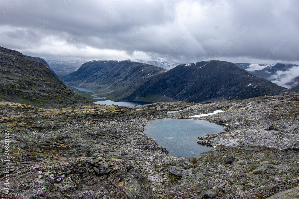 Naklejka premium Bergseen