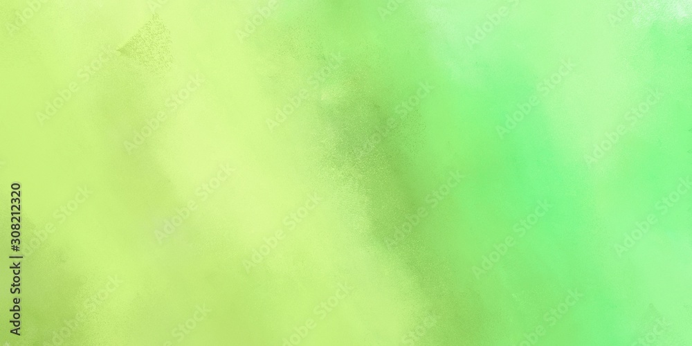 painting vintage background illustration with pale green, light green and khaki colors and space for text or image. can be used as header or banner
