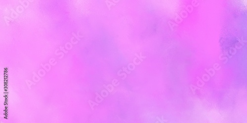 abstract painting background graphic with violet, plum and orchid colors and space for text or image. can be used as header or banner