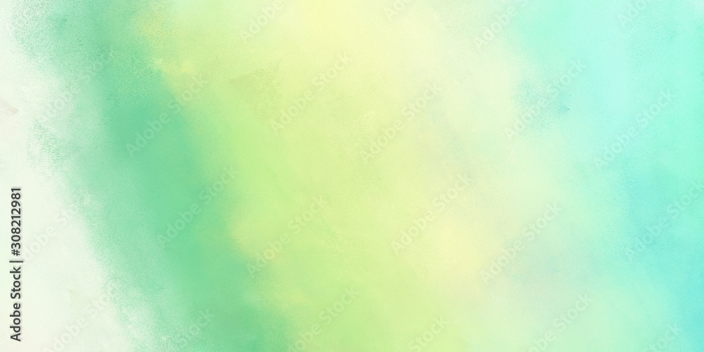 vintage texture, distressed old textured painted design with tea green, medium aqua marine and aqua marine colors. background with space for text or image. can be used as header or banner