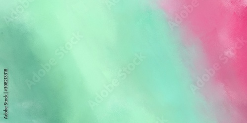painting vintage background illustration with pastel blue, pale violet red and pastel magenta colors and space for text or image. can be used as header or banner © Eigens