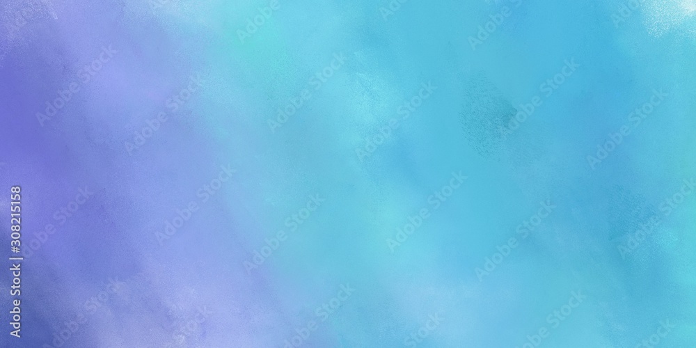 painting background illustration with corn flower blue, slate blue and light steel blue colors and space for text or image. can be used as header or banner