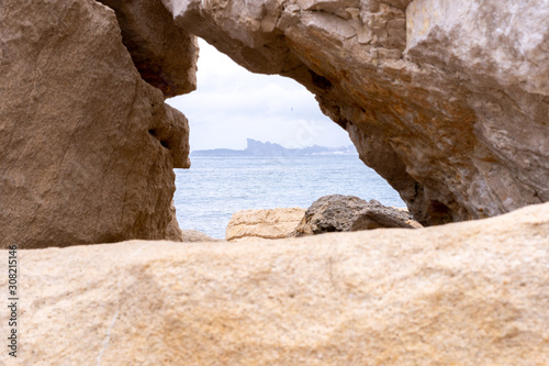 Le bec de l aigle de La Ciotat depuis Saint-Cyr - La Madrague