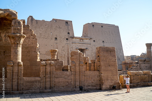 Edfu Temple at Luxor, Egypt