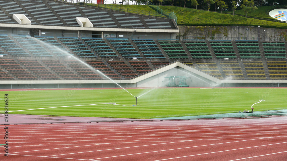 Fototapeta premium 陸上競技場