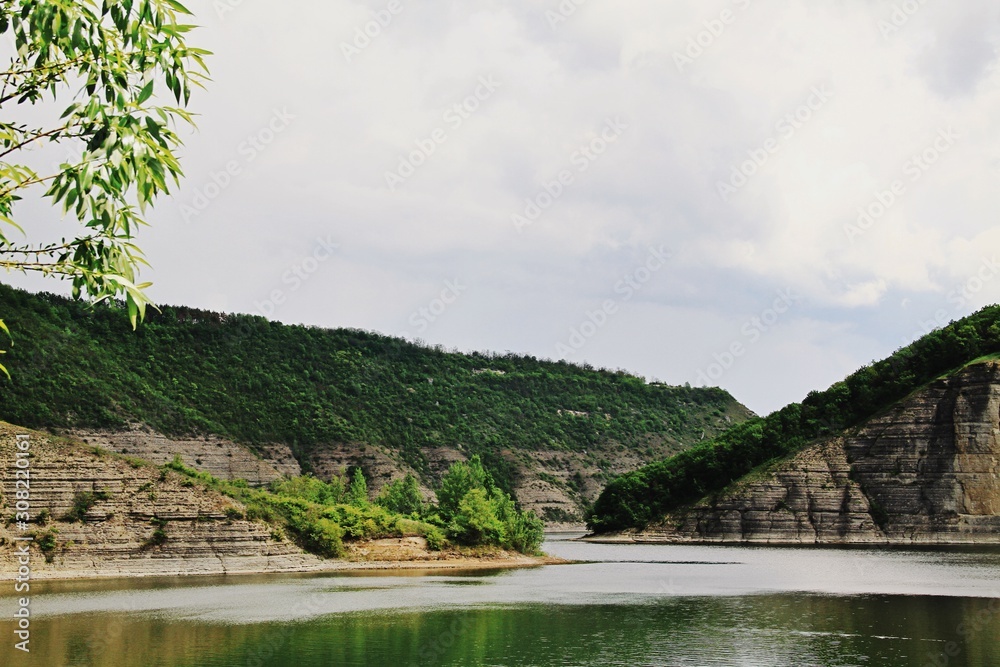 Beautiful landscapes of Ukraine, background or wallpaper