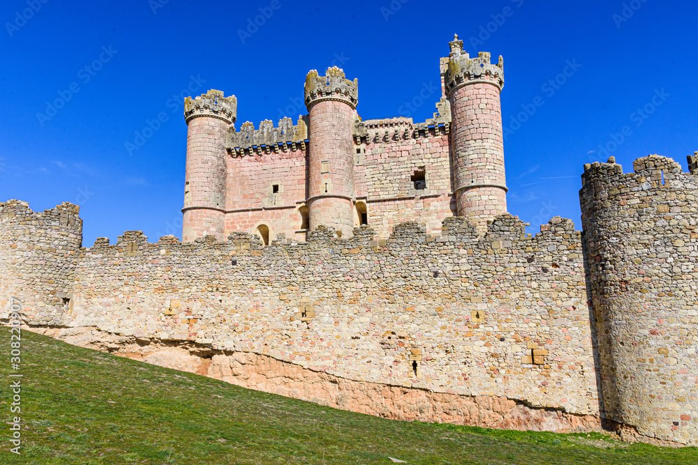 Turegano Castle, in Segovia Spain