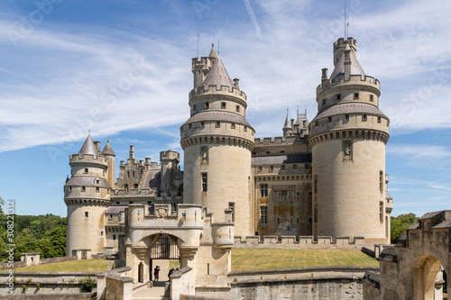 Château de Pierrefonds - Façade et pont-levis